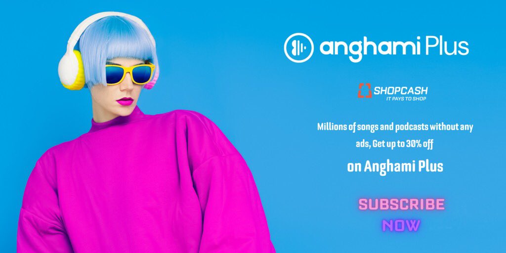 ShopCashUAE's tweet photo. Enjoy all songs and podcasts you love without any ads 😎 and get up to 30% off on top when subscribing to Anghami Plus on ShopCash! 😍🧡🎶
#shopping #shop #onlineshopping #anghami #anghamiexclusive #anghami_plus #offer #code #uae https://t.co/pyFxF2vXH5