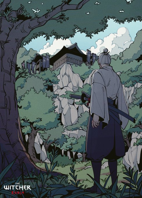 限定販売激安 Kickstarter ウィッチャーローニン The Witcher Ronin 本