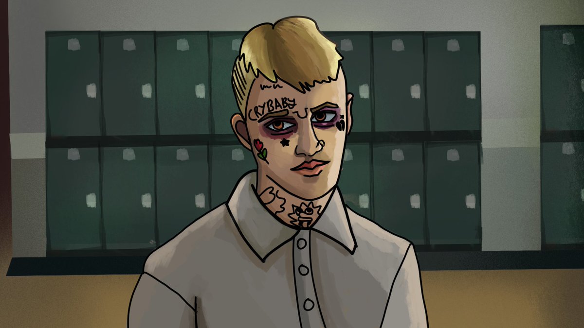 EddyPaintings's tweet photo. Lil Peep- Awful Things 

#lilpeep #awfulthings #gothboyclique #illustration #digitalart #fanart https://t.co/Tg5tQA9kXu