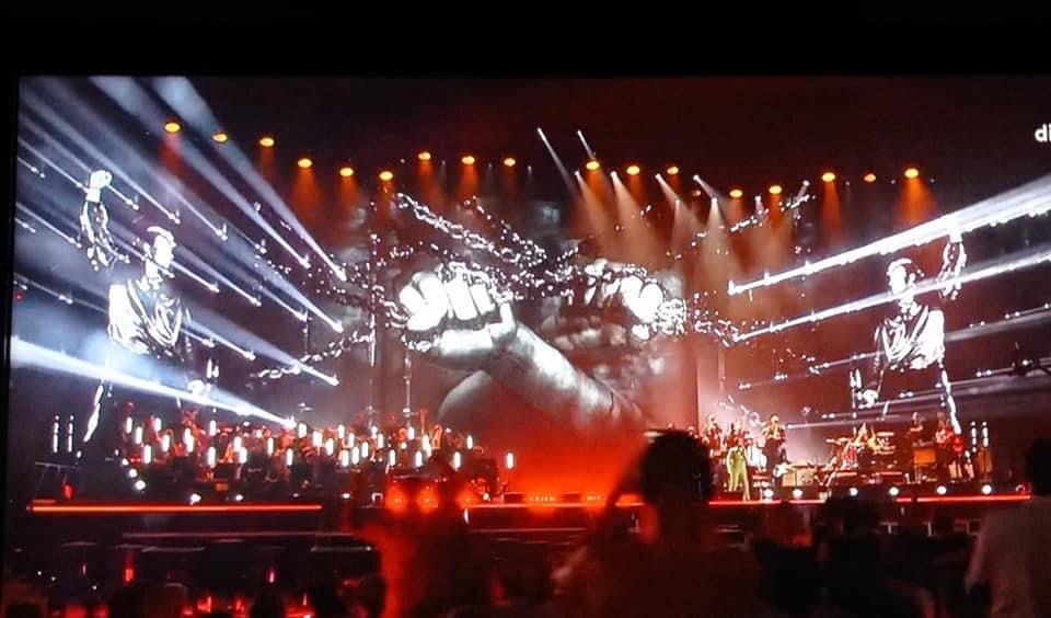 trapet1's tweet image. Merci @LHallyday et @Accor_Arena très bel hommage et énormément d’émotions, enfin @JohnnySjh à son nom ds la ville qui l’a vus naître. Enfin pouvoir ce retrouver entre fans  c’était important. Passage à la Madeleine obligé ♥️  🙏