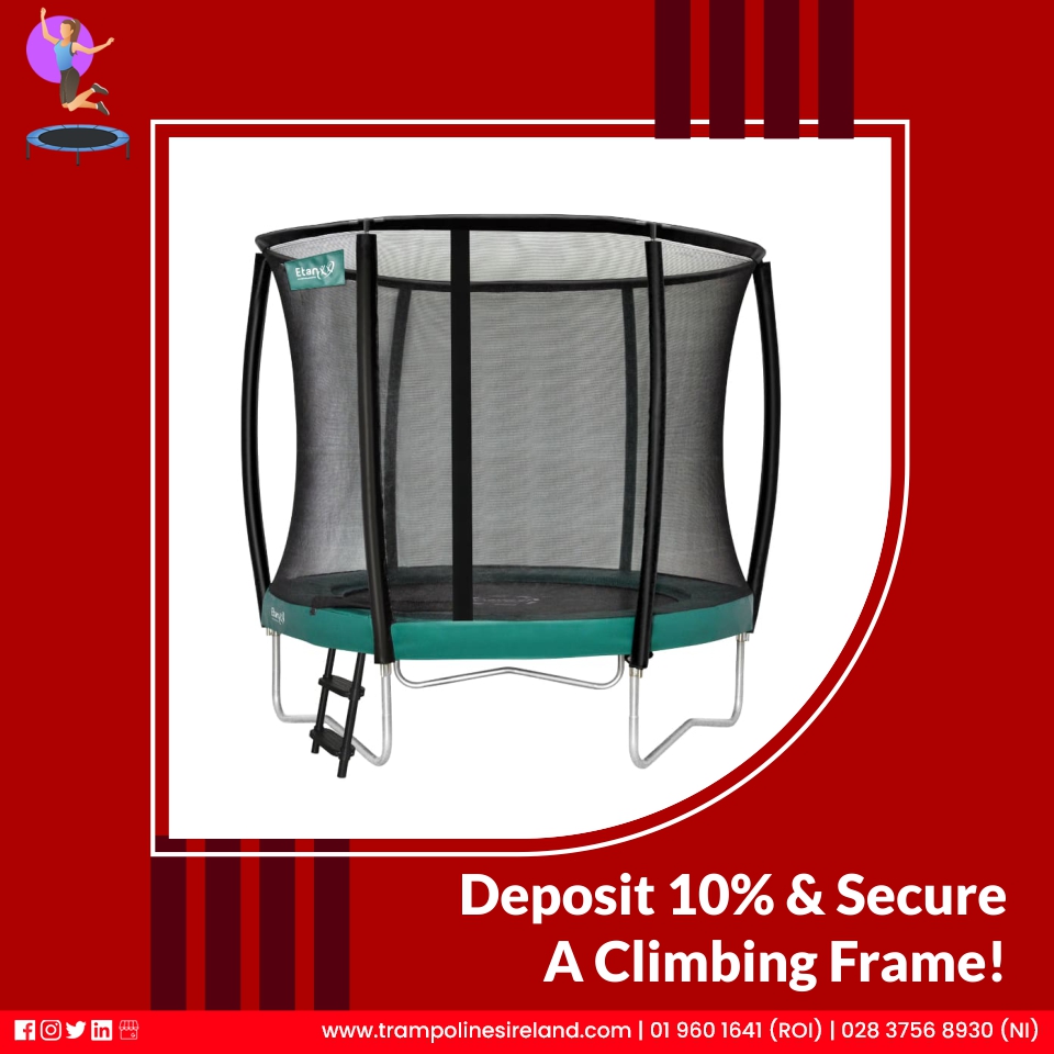 Trampolines Ireland on Twitter: "Get kids a climbing that keeps them entertained and also helps them enjoy some fun time outdoors. Secure a climbing frame with a 10% deposit. https://t.co/3il88QCHIt #