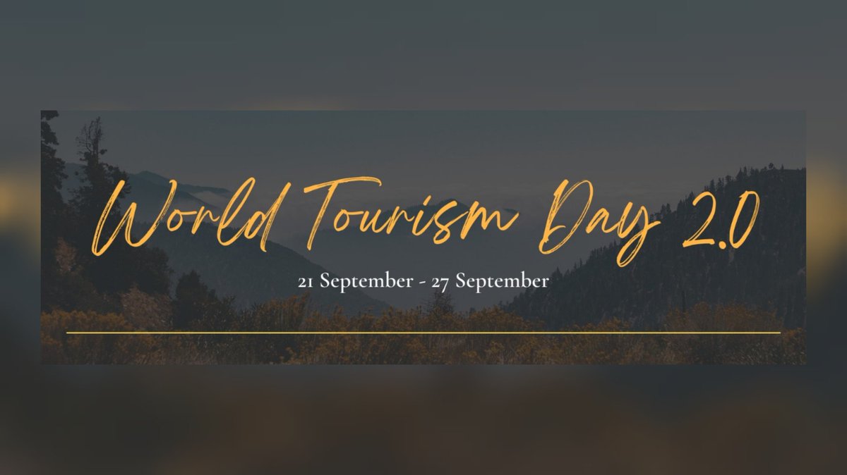 Buckle up guysUIHTM, PU is COMING SOON with tasks like events or events like tasks.. you got confused?? worry not! Stay tuned to fill in with us!!
This 'WORLD TOURISM DAY' lets celebrate BIG!
#worldtourismday2021 #tourismforinclusivegrowth
#27september #wtd2021 #restarttourism