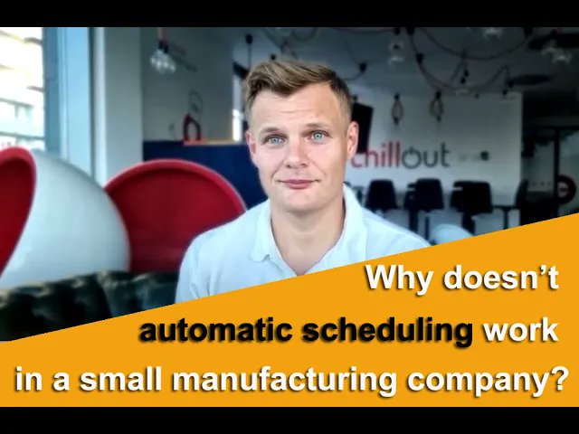 Prodio
<a href="/GetProdio/">Prodio</a>
·
15s
Why doesn’t automated scheduling work in a small manufacturing company? youtu.be/qyHk0h1nXtE
 
#ERP #automatedplanning #Scheduling #manufacturingsoftware #mfgUK