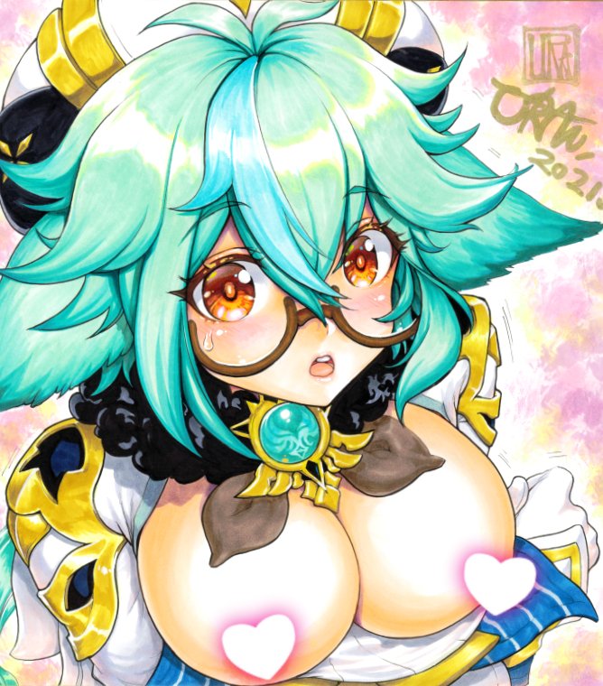 今日の色紙357日目
原神・スクロース
中国語表記だとキャラ名が砂糖なの可愛い。

#描いた色紙なるべく毎日アップする
#コピック #アナログ絵  #スクロース 