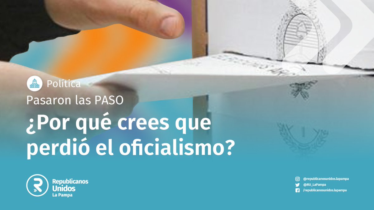 Republicanos Unidos La Pampa tweet media