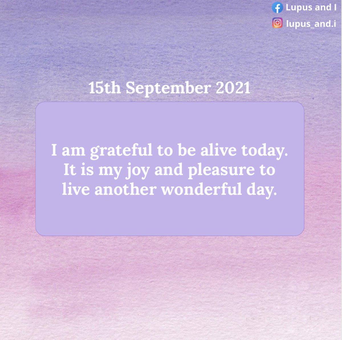 and_lupus's tweet image. 💜

#lupusandi #lupusandiclosedgroup #lupus #lupusawareness #lupusadvocate #lupuslife #lupusdiva #lupuswarrior #lupusfighter #lupuswillnotdefeatme #lupusaffirmations