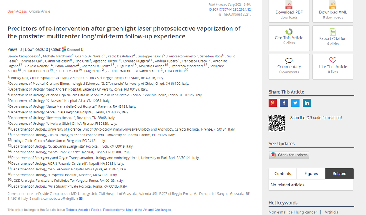 Mini-invasive Surgery tweet media