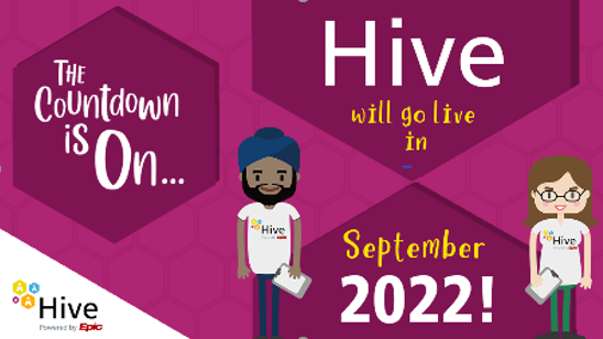 NorthMcrGH_NHS's tweet photo. STAFF: HIVE engagement session will take place on Monday 20th September, Seminar Rm 1, Post Grad Centre, 1pm to 2pm.
This Electronic Patient Record System is set to go-live next year across our 10 hospitals in September 2022. 10 hospitals, 1 system. #HereComesHive.
#OneYearToHive https://t.co/MxkLtpSEga