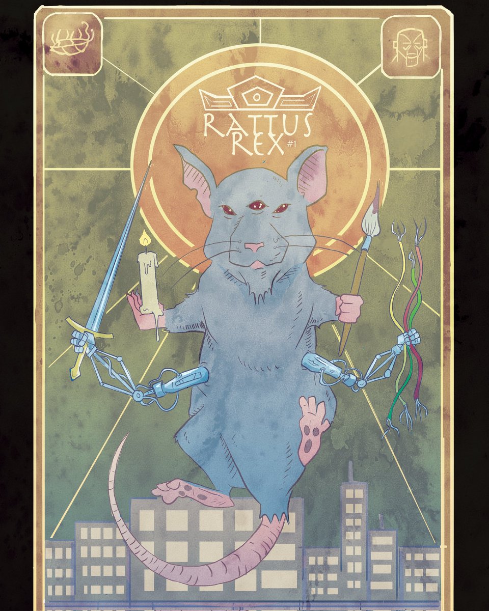 RattusC's tweet photo. https://t.co/niC1FZVai0. 

Our Kickstarter campaign is now live! #comics #Kickstarter #kickstartercomics #indiecomics #scifi #fantasy #postapocalyptic #comicbookart #comicbooks https://t.co/IyNw9XMiBt