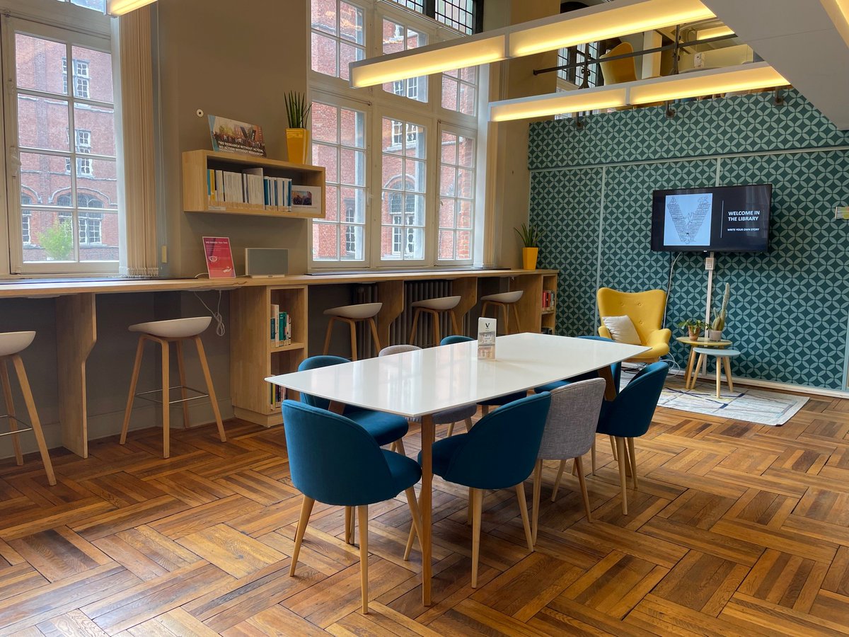 VlerickLibrary's tweet image. Looking for a place to get some work done? Our beautifully designed #VlerickLibrary has some 25 seats available for deep work or study. Thanks for sharing your thoughts, ideas, tips,... on our feedback wall in the library or drop us a line! #WriteYourOwnStory