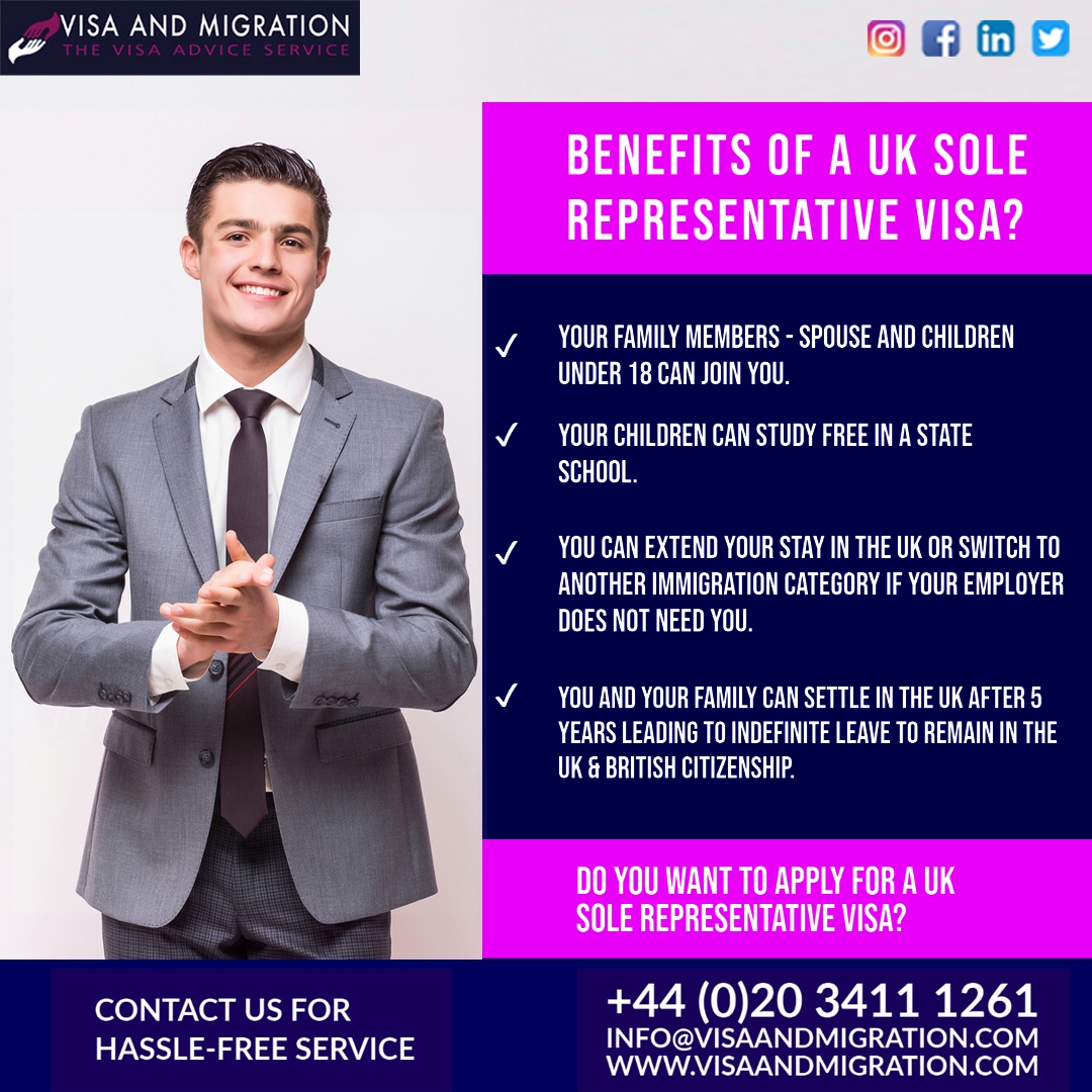 Apply for premium visa services by clicking on the link below:
lnkd.in/ddT6-KgJ

We do not leave any scope for refusal of your application
.
.
#ukvisa #UKSoleRepresentativeVisa #ukbusinessvisa #businesses #ImmigrationAdvice #ukvisaservices #visaandmigrationservices