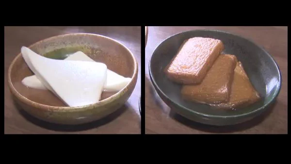 うちの地域では揚げた茶色のものが
#はんぺん
「はんぺん」呼び方で困惑か　愛知と岐阜だけ茶色の方
