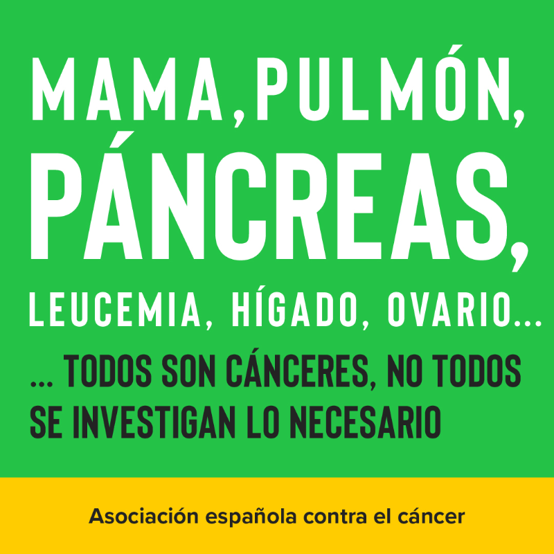 ContraCancerEs's tweet photo. La investigación supone una mejora en los diagnósticos y en la detención precoz. Únete al Acuerdo Contra el Cáncer para conseguir que todos los cánceres se investiguen lo necesario y así logremos alcanzar un 70% de supervivencia en 2030.
#WorldCancerResearchDay
