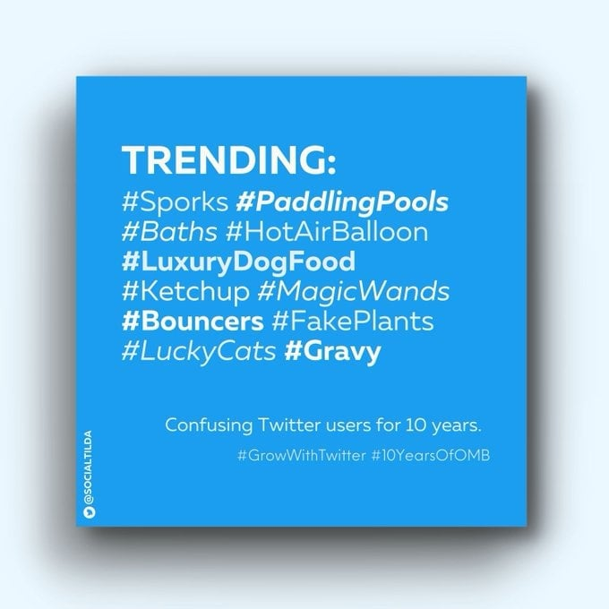 OneMinuteBriefs's tweet photo. OMB #GrowWithTwitter #10YearsOfOMB Brief WINNER: @SocialTilda
Winning: Β£200 cash + the opportunity to work directly with the @TwitterBusiness team to create & bring to life a Twitter Ads campaign for Q4!! https://t.co/HHEytI05Pi