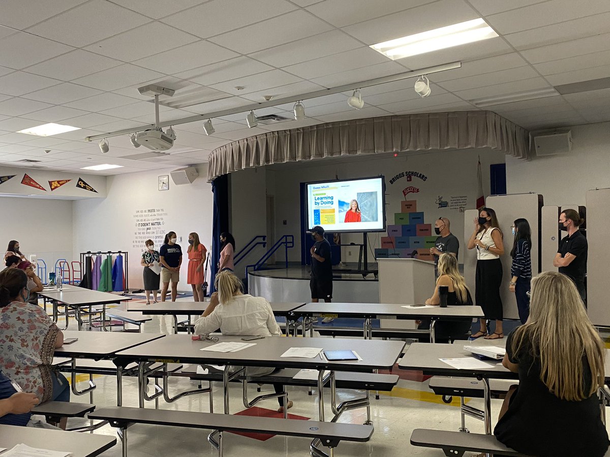 Briggs_K8's tweet image. Collective #Efficacy In Action: ILT share out &amp;amp; reflect on grade level &amp;amp; department #PLC collaboration progress over the past 4yrs. &amp;amp; our site #collectivecommitments moving forward. #StudentsFirst #PantherPride #BetterTogether #Thrivin @k_jeanal @SolutionTree @ChinoValleyUSD
