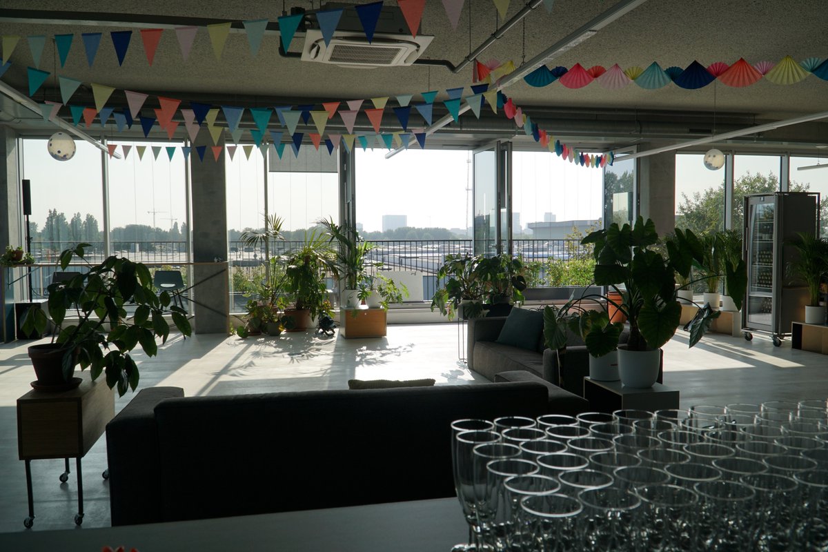 With the continuous growth of our team, it was time for a new and bigger office space in Amsterdam! We're thrilled to share that you can now find us in the Kovistokade building in the Houthavens. Come by for a tour, coffee and to enjoy the view! 😍 #newoffice