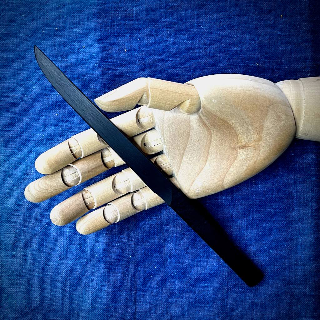 備前長船刀匠作 ペーパーナイフ 木箱付き 刀剣の里で知る、刀の