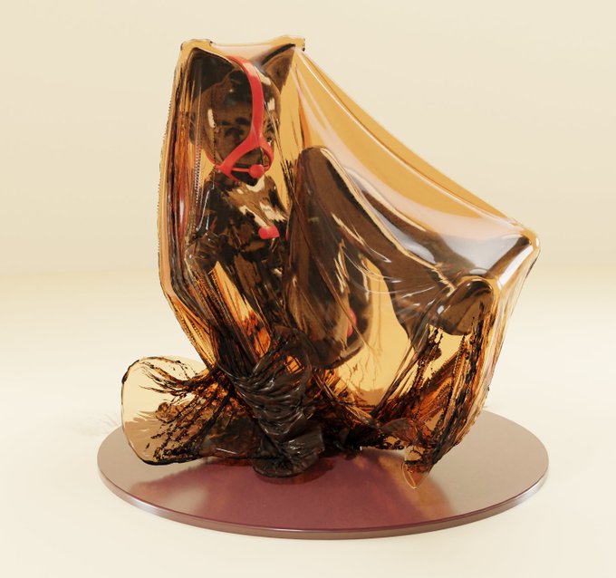 こんなラバーキャットのフィギュアがあったらほしいです。 