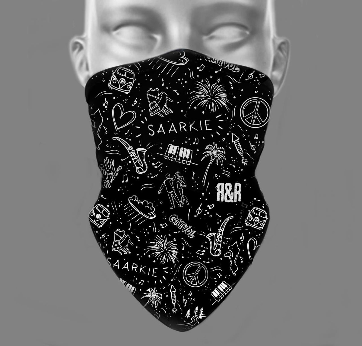 SAARKIE (@saarkieband) on Twitter photo Yay ons is so opgewonde ons Buffs het gekom!
Ons wil net baie dankie se vir Kayla Beukes_Art vir die awesome design van ons buffs.
Die buff beklemtoon elke song op die album!
BUFFS R100 vir 1
Of
Buy 4 get one FREE ! (Werk as oulik geskenkies)
Stuur n mail na shop@saarkie.com Yay ons is so opgewonde ons Buffs het gekom!
Ons wil net baie dankie se vir Kayla Beukes_Art vir die awesome design van ons buffs.
Die buff beklemtoon elke song op die album!
BUFFS R100 vir 1
Of
Buy 4 get one FREE ! (Werk as oulik geskenkies)
Stuur n mail na shop@saarkie.com