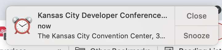 jeffreystrauss's tweet image. My computer advises that #kcdc2021 is &quot;now&quot;