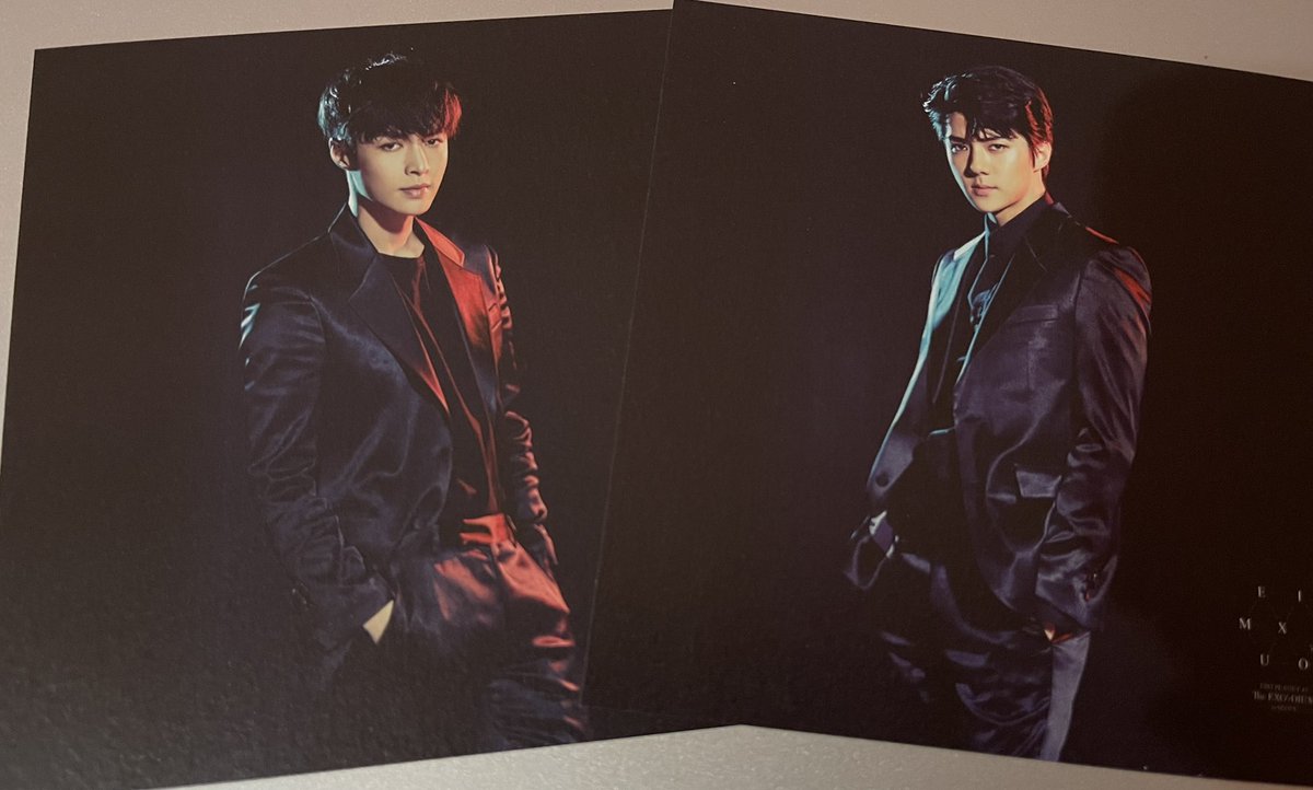 MaeIjev's tweet photo. I know I’m late but I’m glad I got them.
EXOdium yyds
#yixing #sehun #hunxing #hunlay https://t.co/ZUxZ7ZYH1v