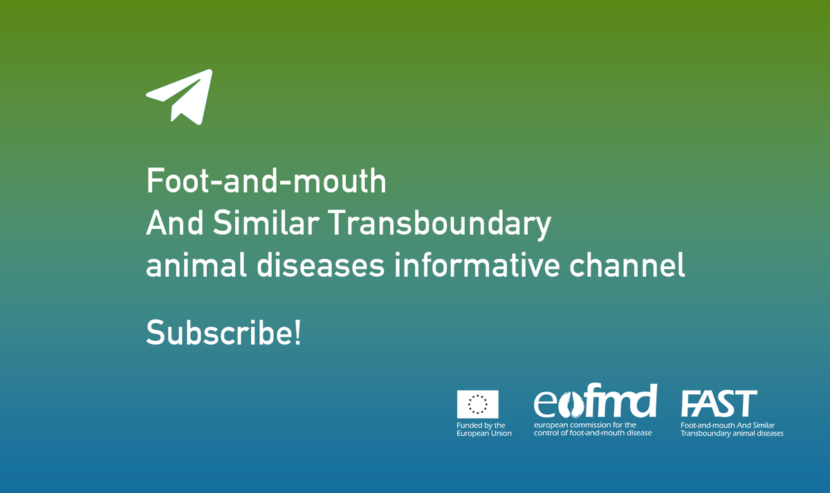 Eufmd's tweet photo. Do you work in the #animalhealth field? 🐮 
Are you interested in keeping up-to-date with #learning experiences, #jobaids, our photo database of FAST diseases, and other relevant resources? 

Join our Telegram channel to browse through these resource.
https://t.co/zpuknTigrq https://t.co/nfShF9rGJl