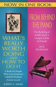 Inclusion Press #Book of the Week 📚 

The two original books beginning the Judith Snow story...
From Behind the Piano & What’s Really Worth Doing & How To DO IT! 

An inspiration for anyone struggling to make a difference. ✨ 📚  ⤵️ #WeReccomend 

inclusion.com/product/from-b…