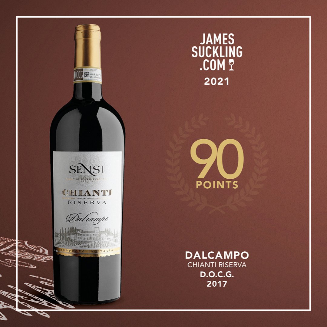 ➡️ Chianti Riserva Dal Campo DOCG - 90 Points by James Suckling!

#awards #chiantidocg #sensivini #sensiwinery #jamessuckling #awards