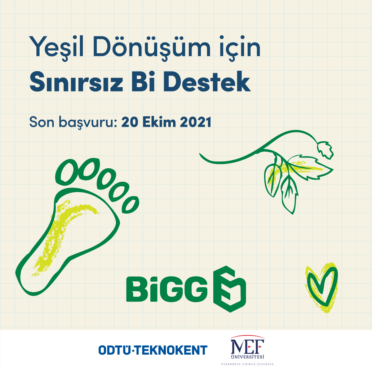 ODTUTeknokent's tweet photo. Yeşil Büyüme Çağrısı Başvurularınızı Bekliyor!
Yeşil Büyüme Çağrısına ODTÜ TEKNOKENT ve MEF Üniversitesi’nin ayrıcalıklarıyla erişmek için #BiGGED’e başvur. https://t.co/VFTVvaopMP
#tübitak #bigg #yeşilçağrı
#ODTÜTEKNOKENT https://t.co/hD9Qwwrp6y