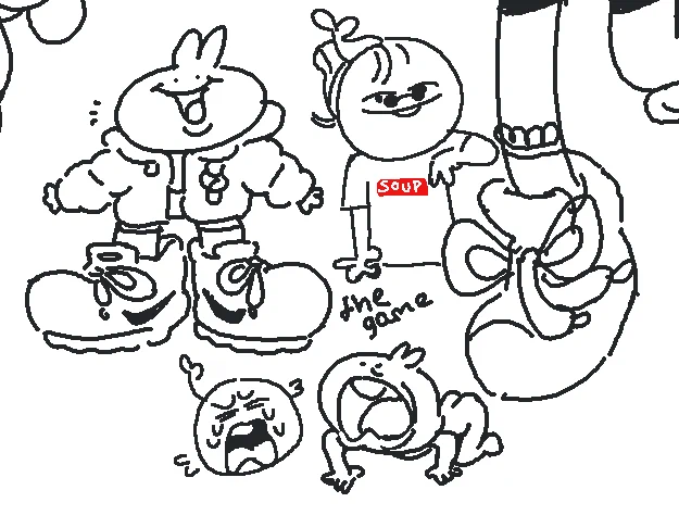 Did a funne little drawpile with @Pocket_Sprout :) it was so much fun TTwTT)!!! We made a drip corner 