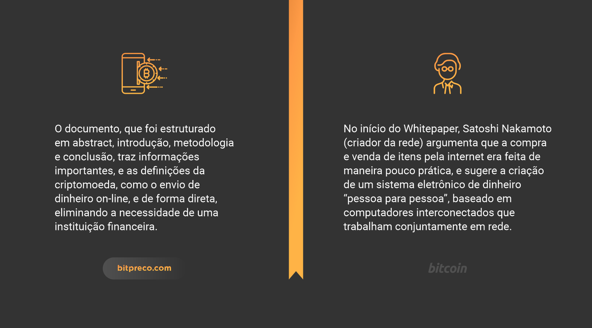 Bitypreco's tweet photo. O documento Whitepaper do Bitcoin apresenta as principais definições dessa #cripto. 
Confira nosso post e saiba mais sobre o #bitcoin, suas origens e particularidades.

#BitPreço #BitPreco #MelhorPreçodeBitcoin #Ethereum #PaxGold #BNB #BTC #Criptoativo #Criptomoedas #Whitepaper https://t.co/gWe3ZSIeY8