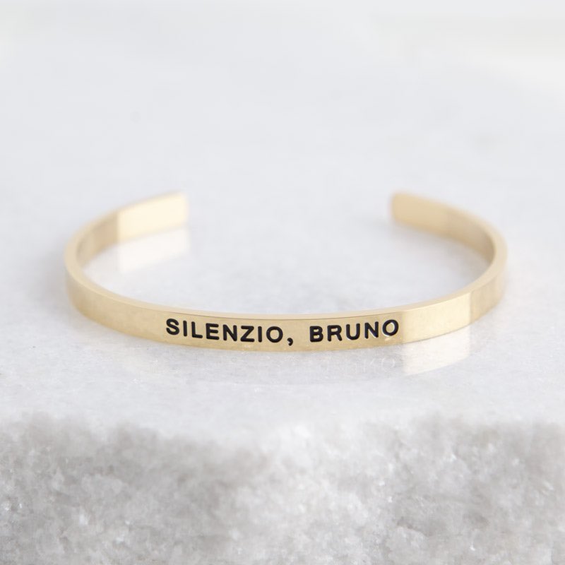 Silenzio Bruno Inspired Bracelet