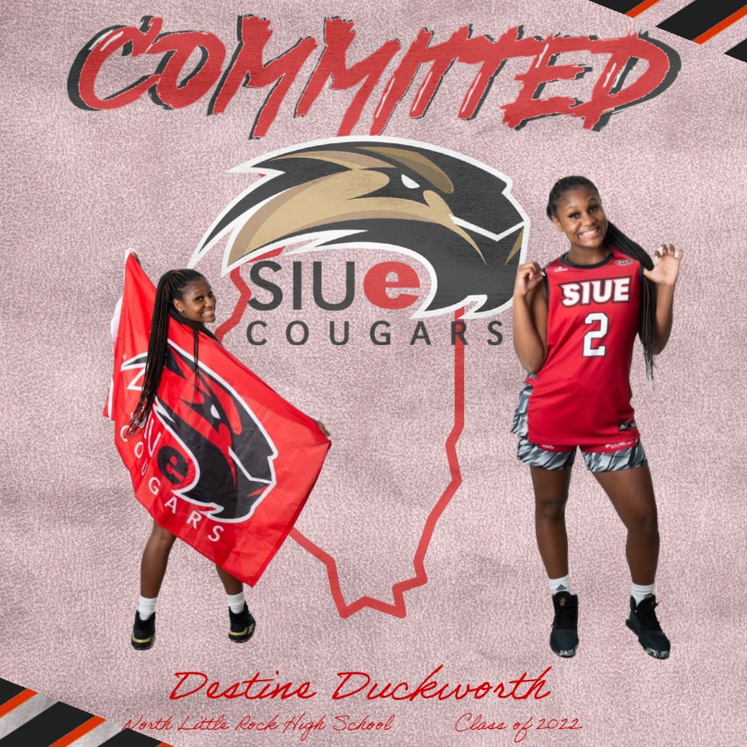 ArkSelect22's tweet image. Congrats to @DestineDuckwor1 on her commitment to @CoachSQuigley and @SIUEWBB!!!