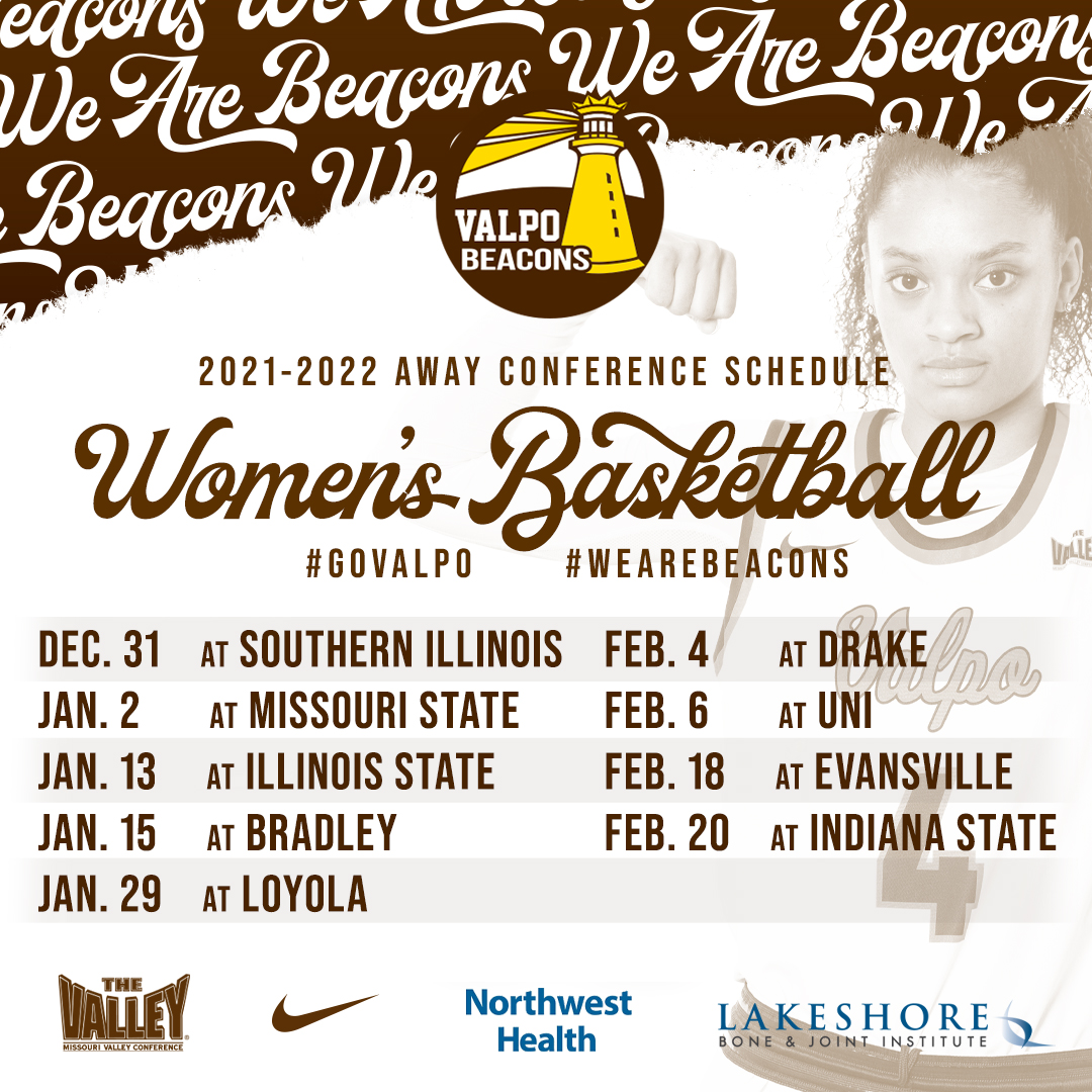 <a href="/ValpoWBB/">Valpo Women’s Basketball</a> And mark your 📅 for the <a href="/ValpoWBB/">Valpo Women’s Basketball</a> MVC schedule, which kicks off Dec. 31!

📅 ➡️ bit.ly/39qmYvN
📝 ➡️ bit.ly/2XsBYFI

#GoValpo #WeAreBeacons #MVCHoops
