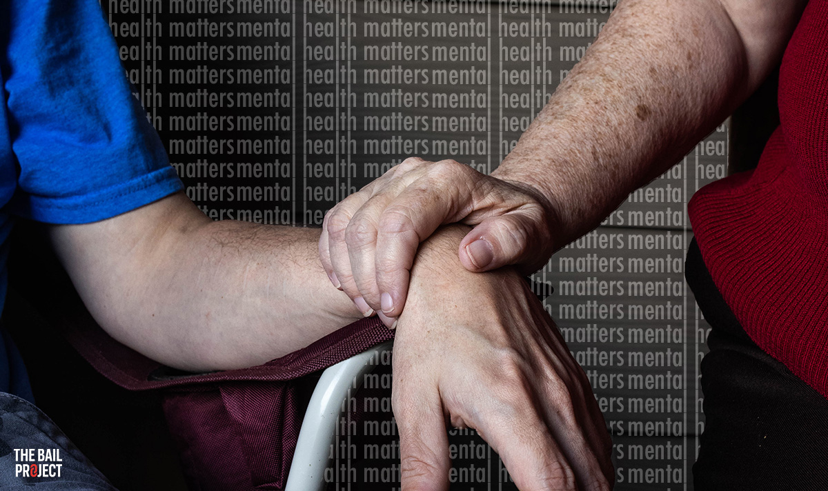 bailproject's tweet image. Jail is no place for someone suffering with a mental illness. 60% of people who were in jail with a chronic condition didn’t take their medication while incarcerated. Community Release with Support allows people to continue their lives &amp;amp; access the medical care that they need.