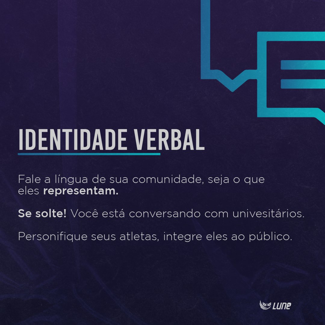 Como está a Comunicação da sua atlética? 🤔

Manter uma boa relação com seu público e trazer informações é indispensável para uma equipe de esports. 🗣

Nós trouxemos convidados de peso. 🔥

Quer aprender com quem entende do assunto?  👨‍🏫
Acesse o link: youtube.com/watch?v=5YWQP5…