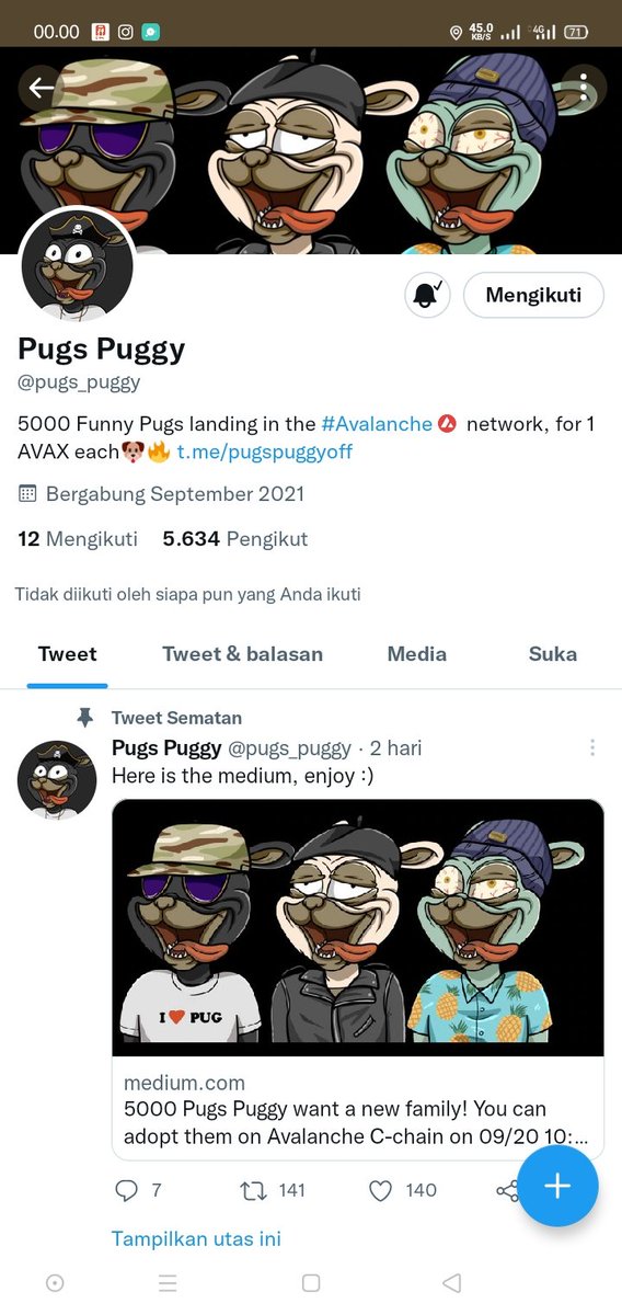 putragustana2's tweet photo. @bricepromos @pugs_puggy Thanks opportunity https://t.co/mLVUrZu3Kd