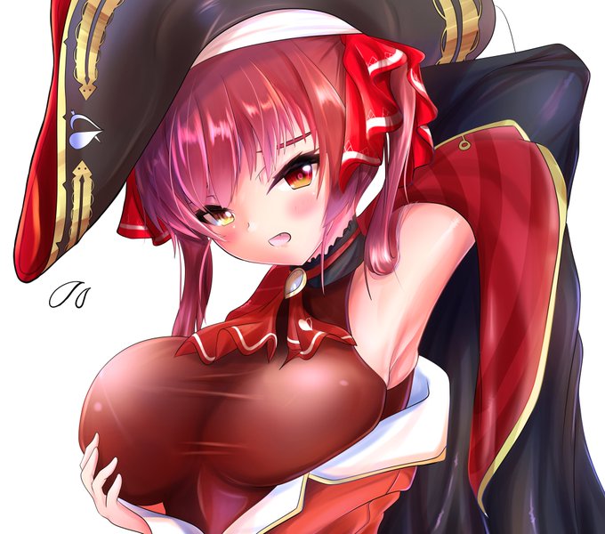 #マリンのお宝 
「脇はちょっと恥ずかしいかな～」 