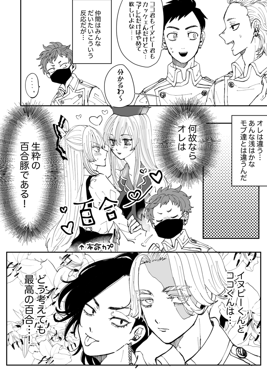 💜イヌココとBDモブ💜
※めっちゃモブ
※顔アリモブ 