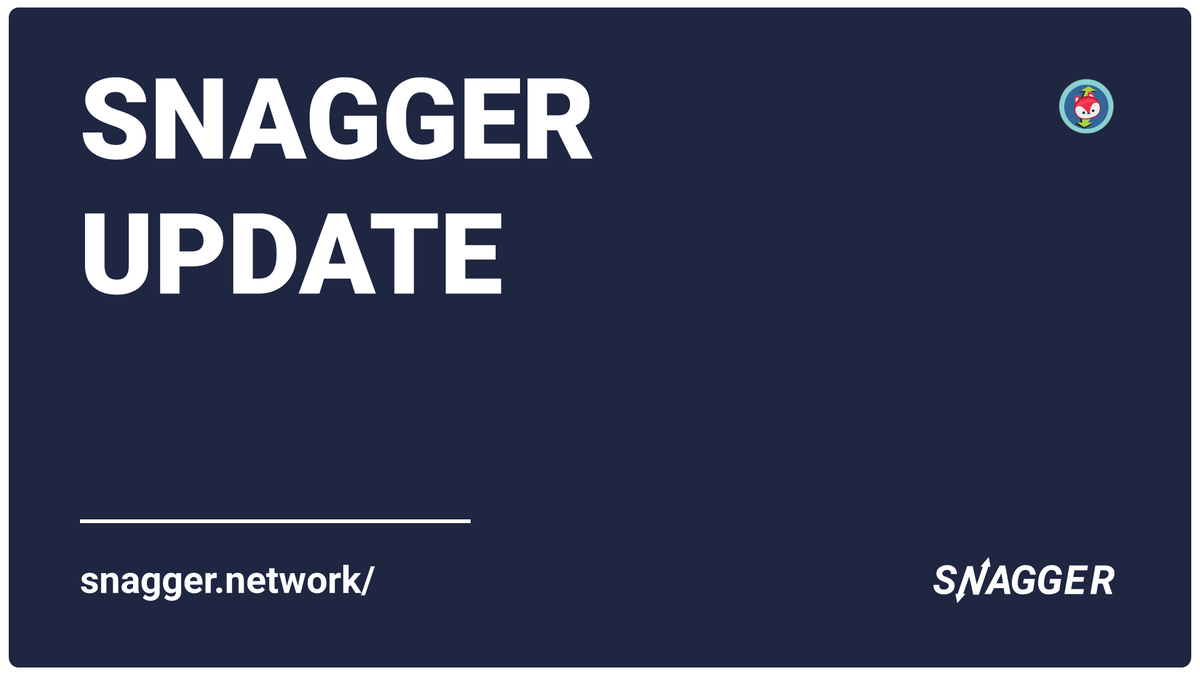 ContactSnagger's tweet photo. We are grateful to see all the interest in this project. Remember that all steps must be satisfied including a valid BSC BEP-20 address. You can always go back and edit your response. 

Only 1 day left in the event. Let's make it count!
#SnaggerNetwork $BTC $ETH $BNB $ADA https://t.co/q1uf5Z34u9