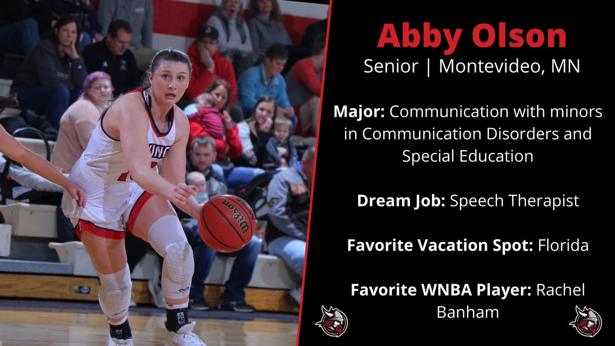 Today we meet senior <a href="/abbyyolson/">Abby Milinkovich</a> 🏀