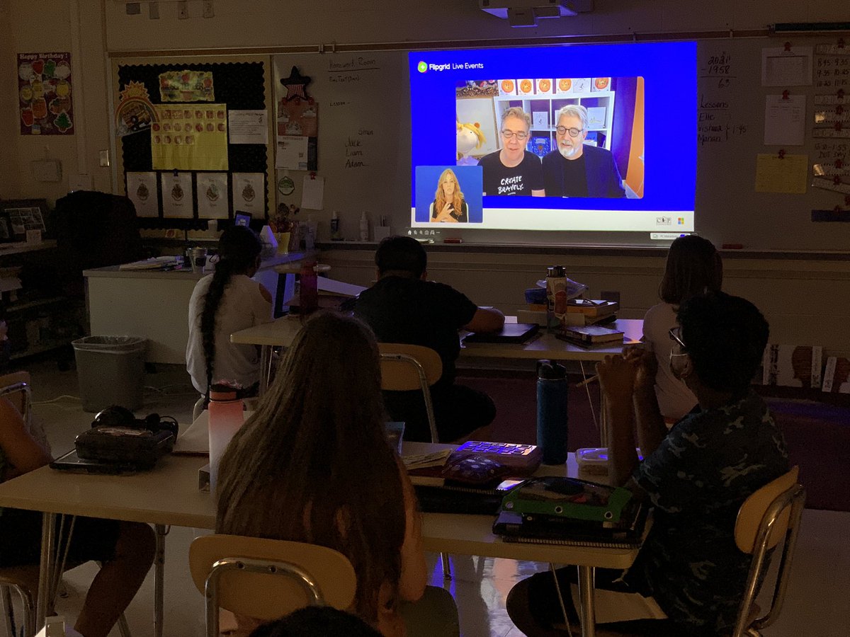 Crista Abramson (@missa_npsd) on Twitter photo So excited to be participating in the live <a href="/FlipgridEvents/">Flip Events</a> with Peter Reynolds! #InternationalDotDay <a href="/bpmustangpride/">Bridle Path Elementary</a> @Flipgrid So excited to be participating in the live <a href="/FlipgridEvents/">Flip Events</a> with Peter Reynolds! #InternationalDotDay <a href="/bpmustangpride/">Bridle Path Elementary</a> @Flipgrid