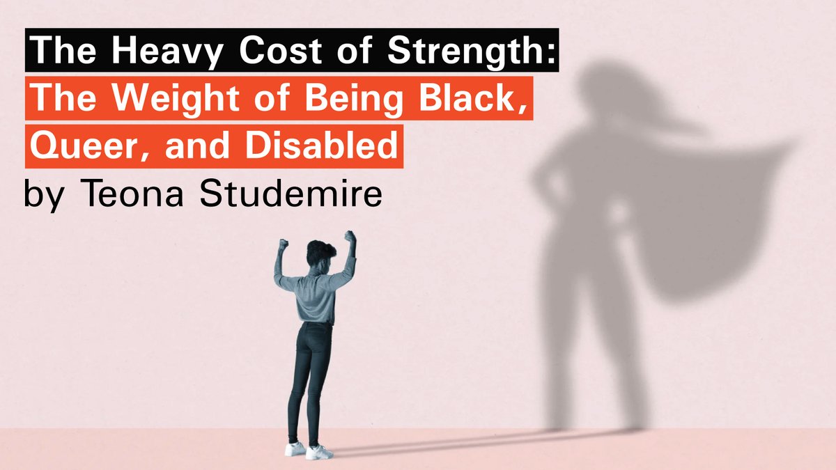 In our latest editorial, Teona Studemire @tee_spoonie  discusses the discrimination they face being a part of multiple marginalized communities and the repercussions of feeling forced to be “strong.” bit.ly/3CeXT1J #IntersectionalityMatters