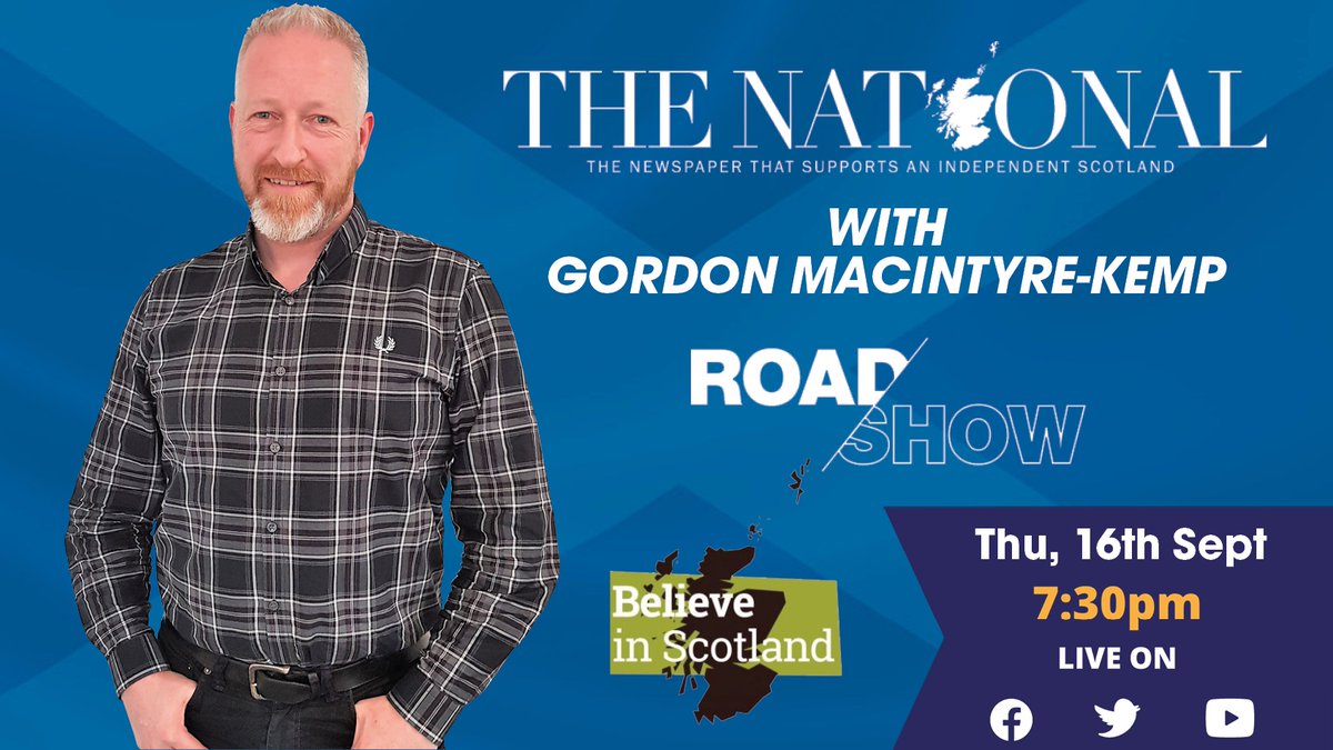 Join us live at 7:30pm where Gordon MacIntyre-Kemp will discuss our 'Autumn of Indy Action'. 

Our National Day of Action now has 110 Yes Groups confirmed to take part!

Visit the <a href="/ScotNational/">The National</a> Twitter page at 7:30pm - Thursday, 16th September to watch.

➡️x.com/scotnational