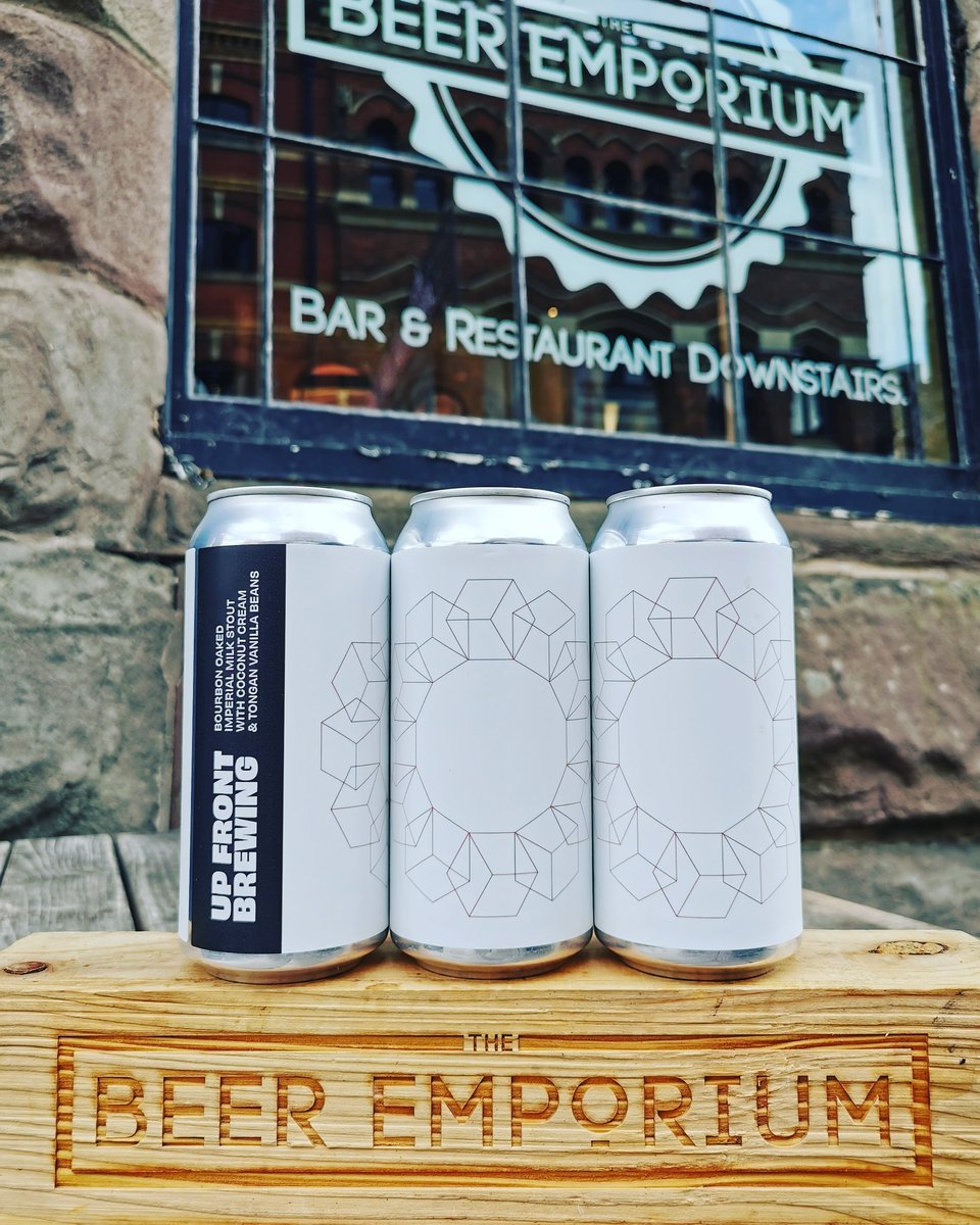 The Beer Emporium (@beeremporium) on Twitter photo New in from the awesome <a href="/UpFrontBrewing/">Up Front Brewing</a>
Bourbon oaked imperial milk stout with coconut cream & Tongan vanilla beans 👌
#welovebeer #stout #kingstreetBristol #kingstbeerscene #kingstreetbeer #bristolexclusive New in from the awesome <a href="/UpFrontBrewing/">Up Front Brewing</a>
Bourbon oaked imperial milk stout with coconut cream & Tongan vanilla beans 👌
#welovebeer #stout #kingstreetBristol #kingstbeerscene #kingstreetbeer #bristolexclusive
