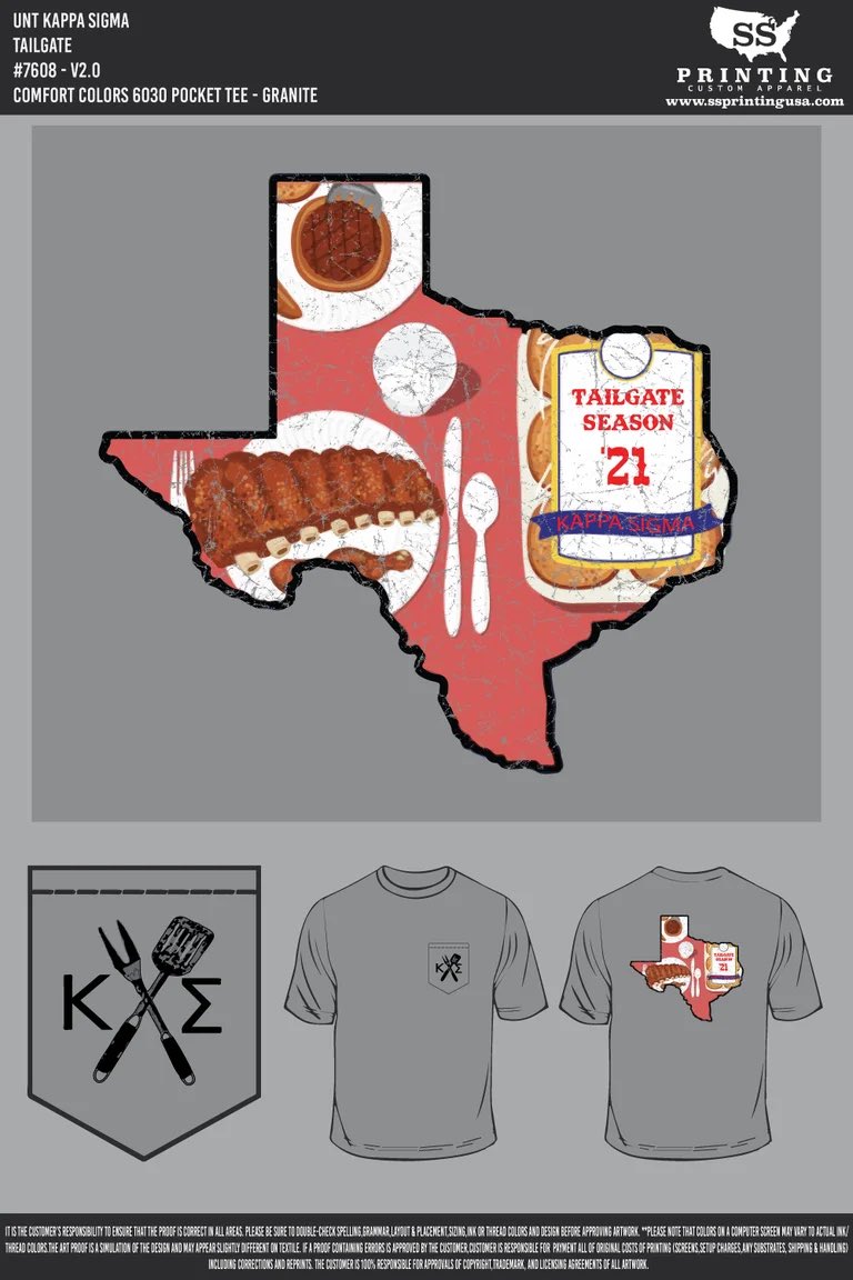 NEW “Tailgate Season” shirts are available now until October 1st using the link in our bio!!!