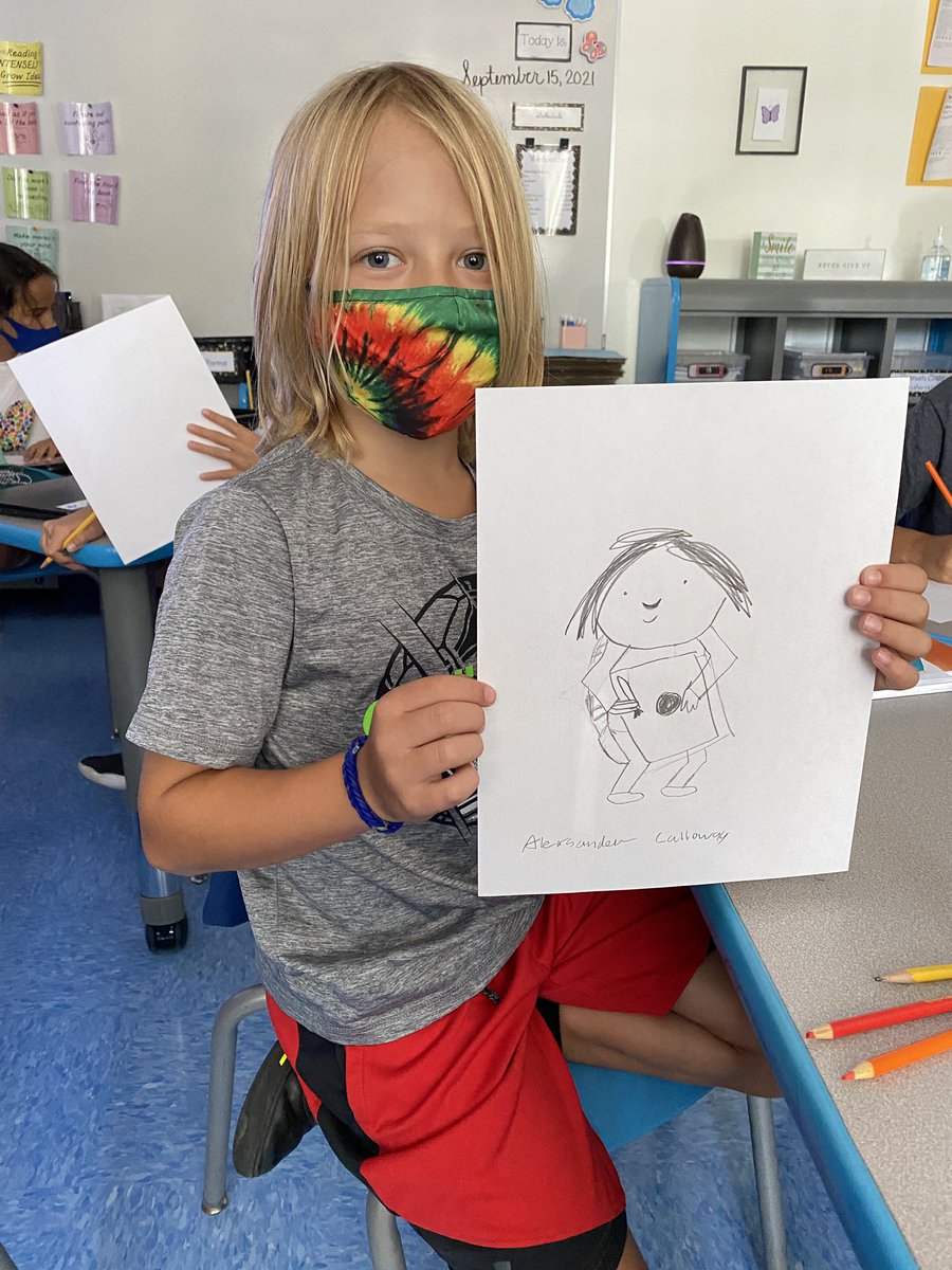 Thank you @peterhreynolds and @Flipgrid for inspiring #PerezsRaiders to #MakeYourMark #internationaldotday.org