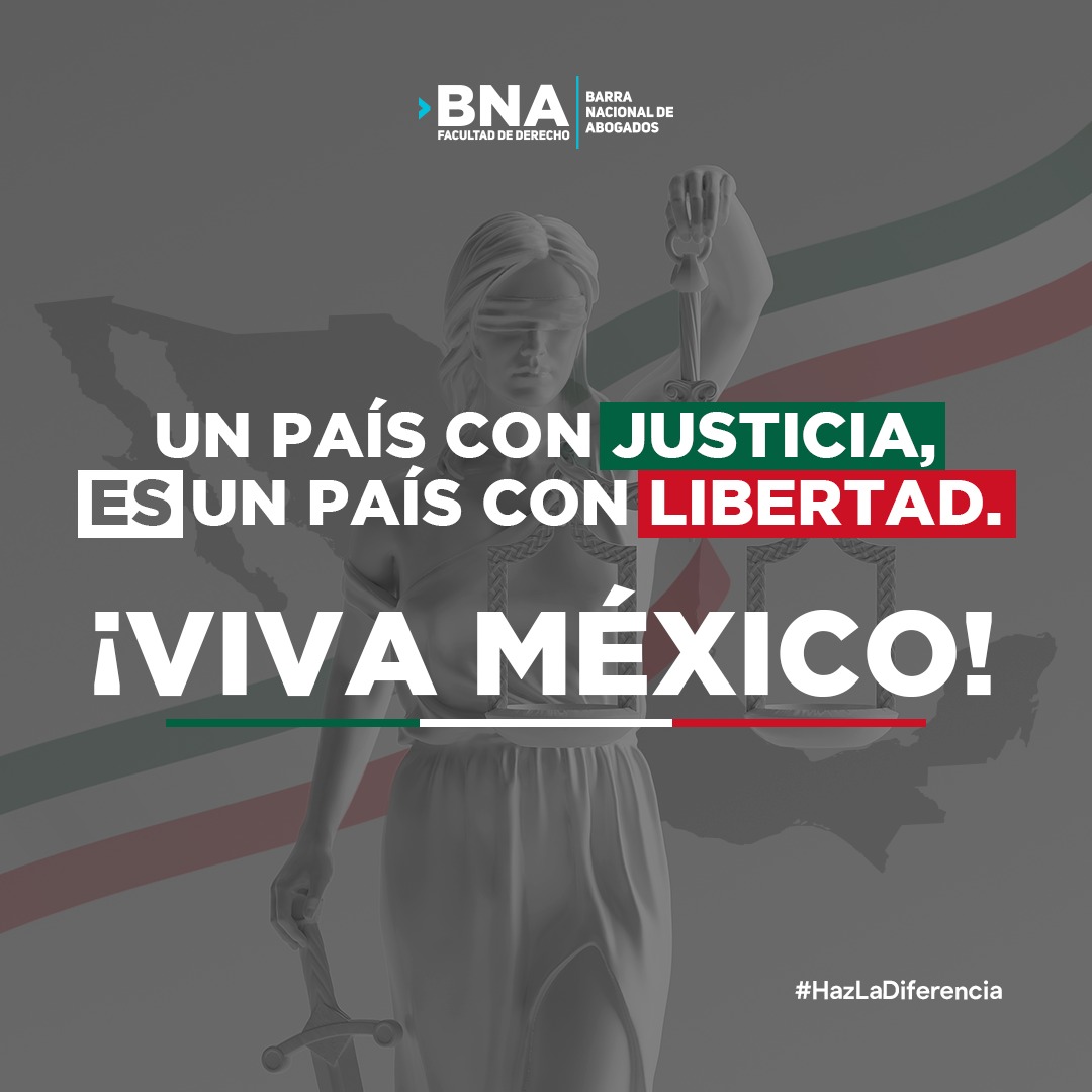 México es una nación con derechos y oportunidades, un país en el que creemos y con el que estamos comprometidos. Celebremos el orgullo de ser mexicanos. #VivaMéxico #SomosBNA #ComunidadBNA