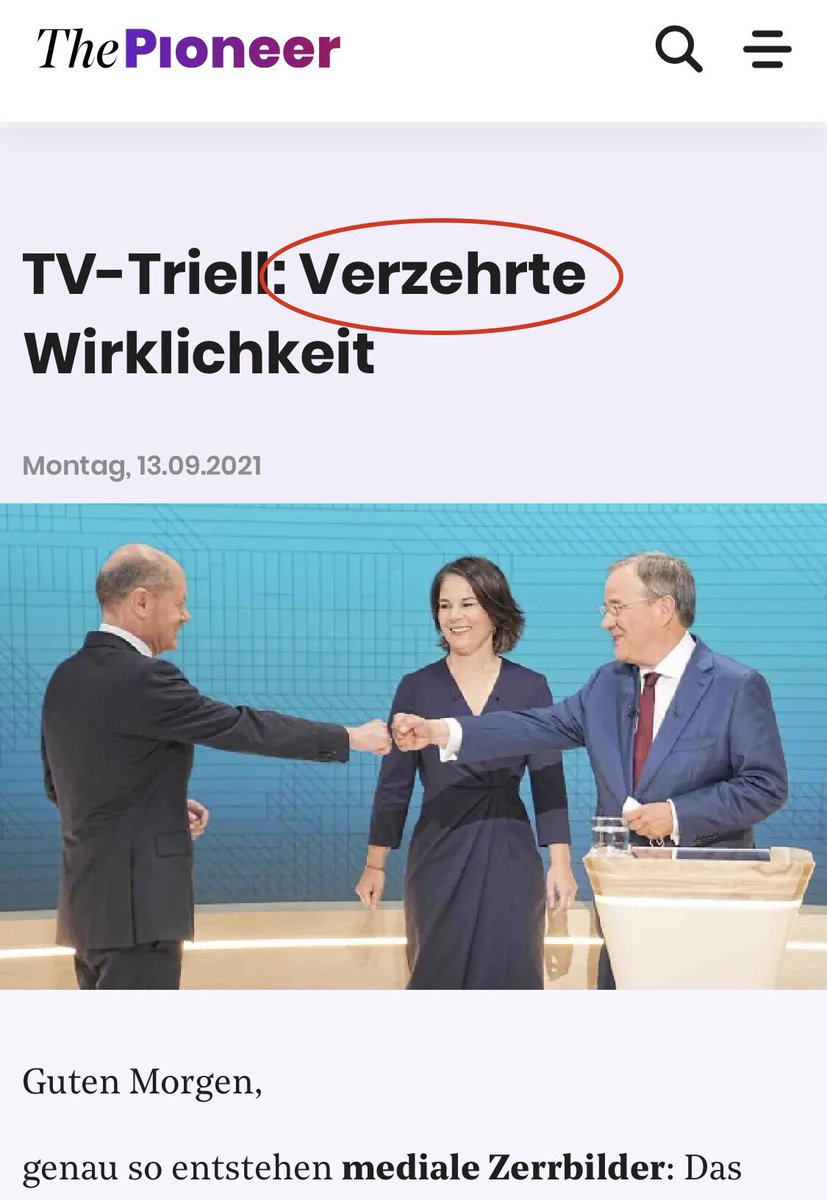 ExtraPit's tweet image. Natürlich sollen Politiker mit der Wirklichkeit hadern und sie verändern. Aber sie aufessen ist wirklich ein starkes Stück!! 😠😣🤪

#triell #Bundestagswahl21 #kanzlerkandidatInnen #laschet #baerbock #scholz