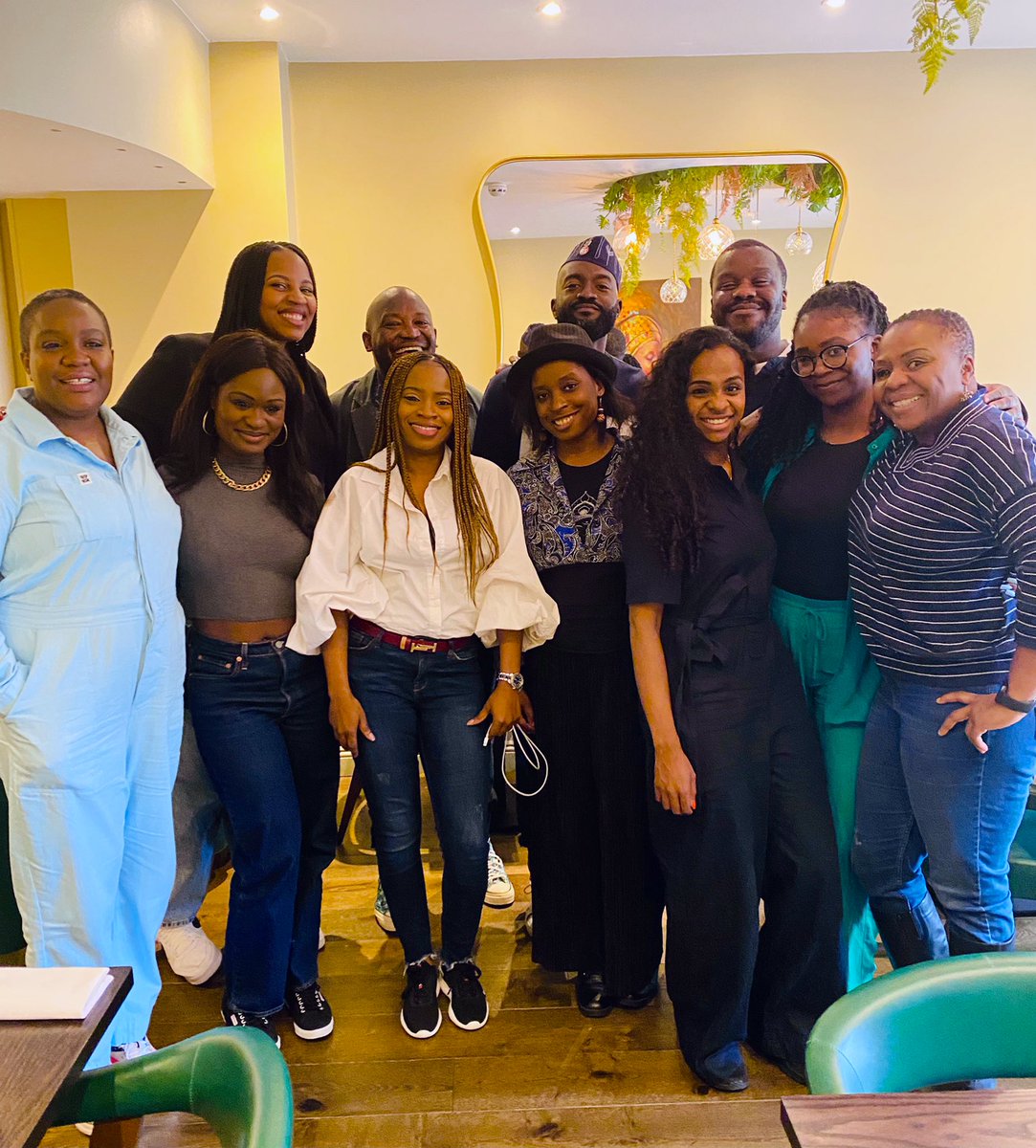 NancAdimora's tweet image. The best part about working on a Nigerian essay collection is the part where you go to a Nigerian restaurant and gist over bowls of egusi and pepper soup. 🥰❤️

#OfThisOurCountry🇳🇬